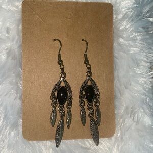 Vintage Dangle Pierced Earrings